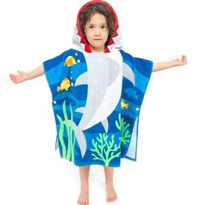 Modern. Southern. Home.™Kids Shark Hooded Beach Towel. Better quality.